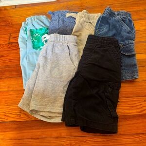 Set of 6 Pairs Boys Shorts - Garanimals, Carter’s, WonderKids, etc.